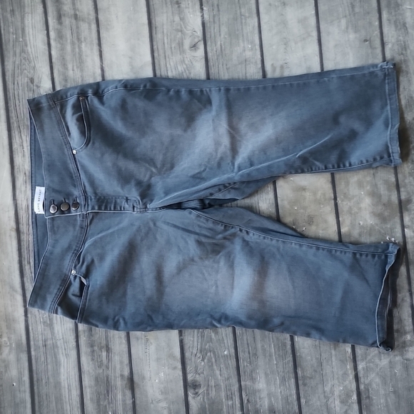 Lane Bryant Denim - Lane Bryant High Rise Cropped Jegging Sz 16